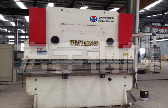 折彎機(jī)WC67Y-200T/320用于鋼板角度折彎